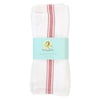 Monarch Herringbone Tea Towels  Red Stripe , 12PK SC-HTRD-24